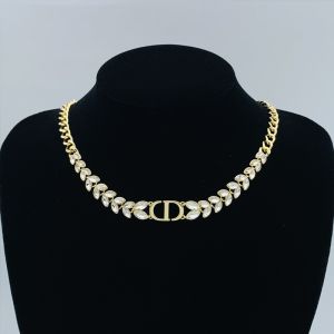 Dior 30 Montaigne Prestige Choker Metal with Marquise-cut Crystals Gold
