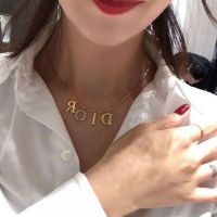 Diorevolution Necklace Metal with Crystals Gold