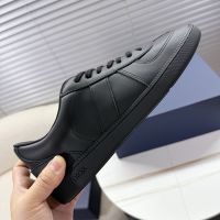 Dior B01 Matchpoint Sneakers Unisex Smooth Calfskin Black