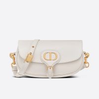 Dior Bobby East-West Bag In Box Calfskin White