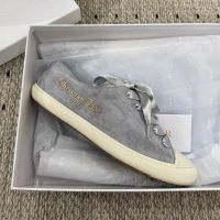 Dior Lucky Sneakers Women Satin Grey