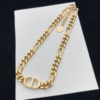 Dior Petit CD Choker Antique Metal Gold