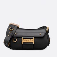 Small Dior Streetchic Bag In Vintage Smooth Calfskin Black