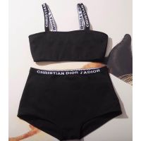 Christian Dior J'Adior High Waisted Bikini Women Lycra Black