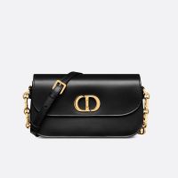 Dior 30 Montaigne Avenue Bag In Box Calfskin Black