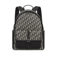 Dior 8 Backpack In Oblique Jacquard Blue