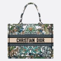 Dior Book Tote Etoile de Voyage Motif Canvas Multicolor