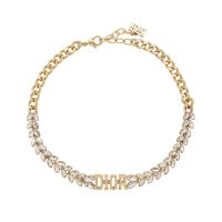 Diorevolution Prestige Choker Metal with Marquise-cut Crystals Gold