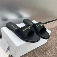 My Dior Slides Women Technical Fabric Black